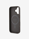 Guess Guess PU 4G Peony MagSafe Zadní Kryt pro iPhone 16 Brown