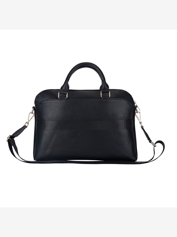 Guess Guess PU Grained Triangle Logo Taška na Notebook 15/16" Black