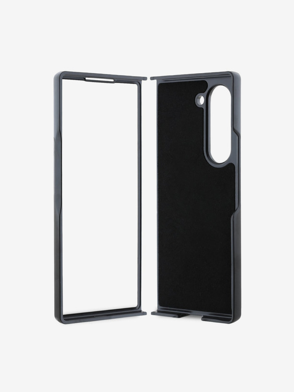 Guess Guess PU 4G Metal Logo Zadní Kryt pro Samsung Galaxy Z Fold 6 Brown