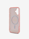 Guess Guess IML Glitter Ring MagSafe Zadní Kryt pro iPhone 16 Pink
