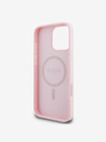 Guess Guess PU Grained Classic Logo MagSafe Zadní Kryt pro iPhone 16 Pro Pink