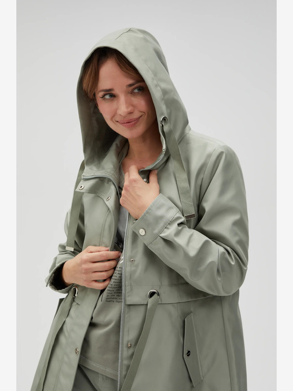 Moodo Světle zelená dámská bunda Moodo