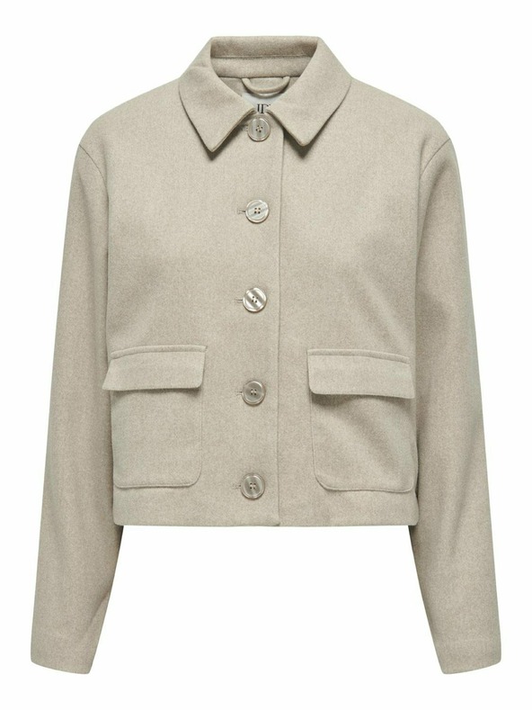 Jacqueline de Yong Béžová dámská bunda JDY JDYCALLIE