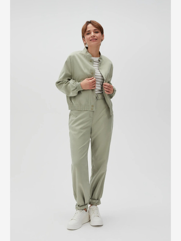 Moodo Světle zelená dámská bunda Moodo