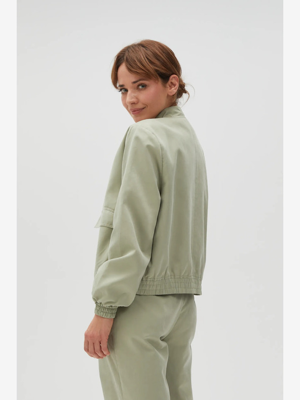 Moodo Světle zelená dámská bunda Moodo