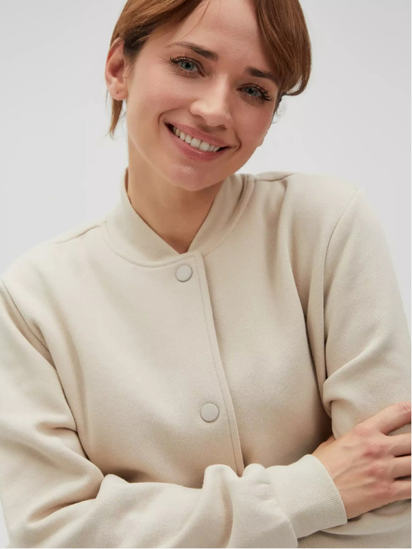 Moodo Béžový dámský bomber Moodo