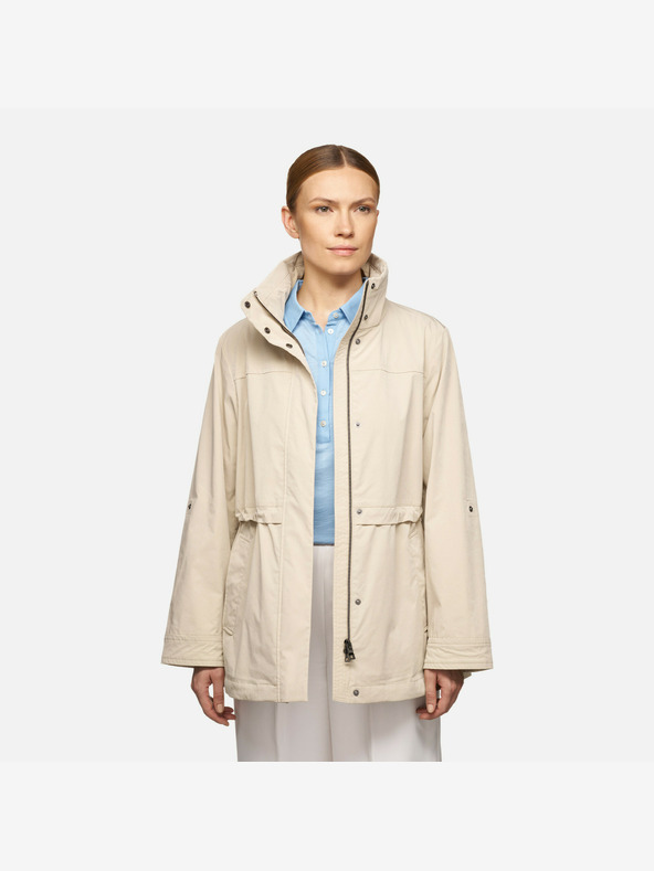 Geox Béžová dámská bunda Geox Claudin