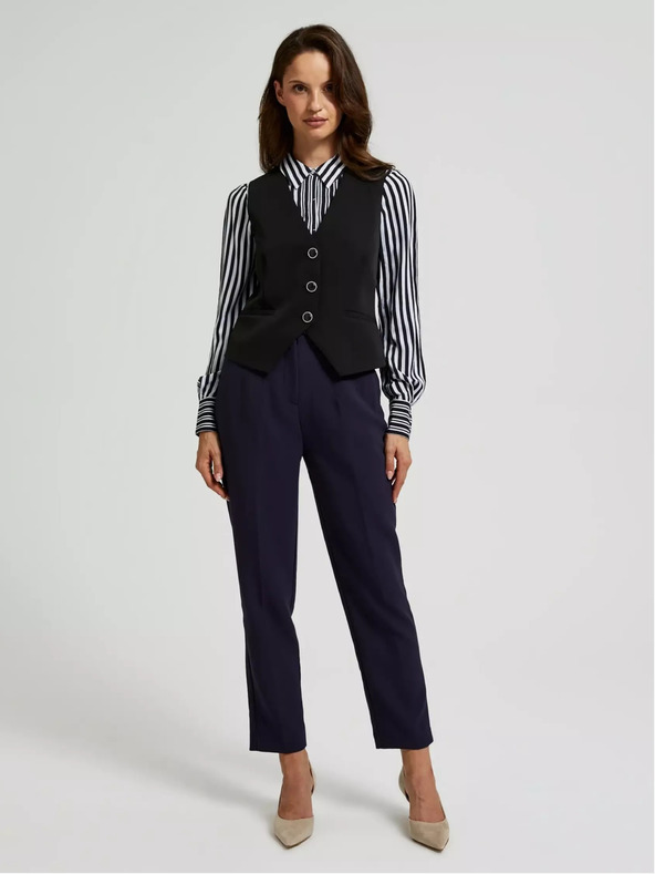 Moodo Černá dámská vesta Moodo