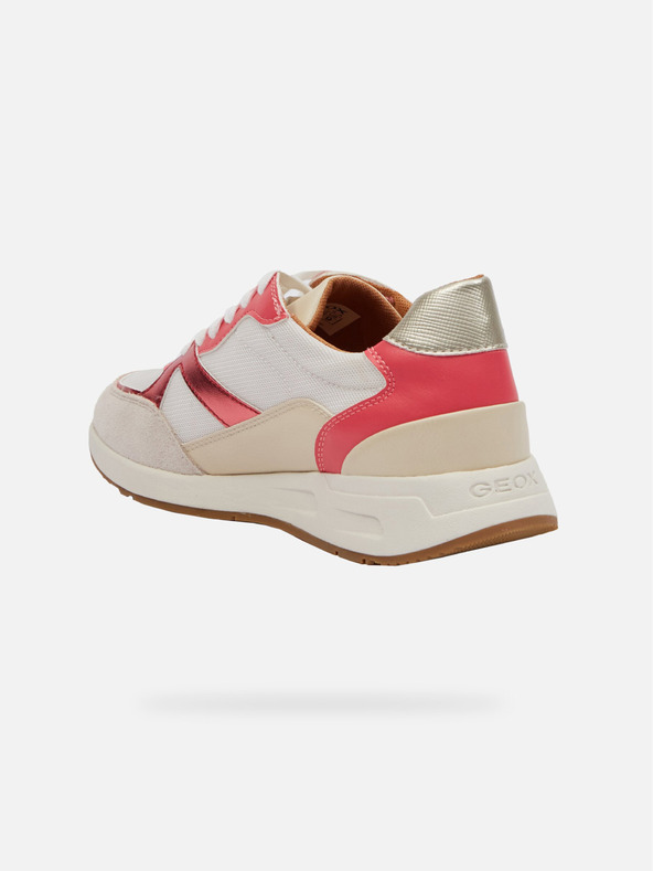 Geox Bílé dámské tenisky Geox Bulmya