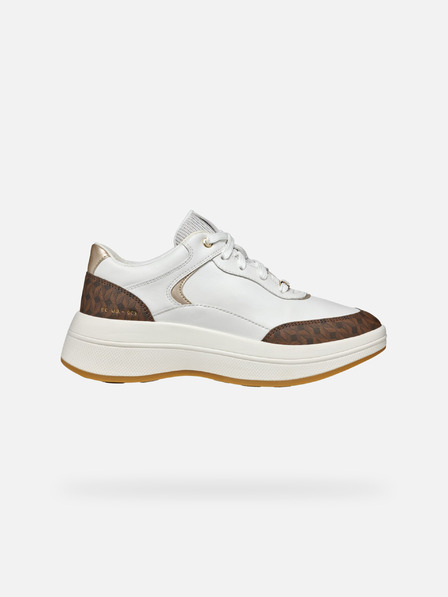 Geox Bílé dámské tenisky Geox Spherica Ecub-3