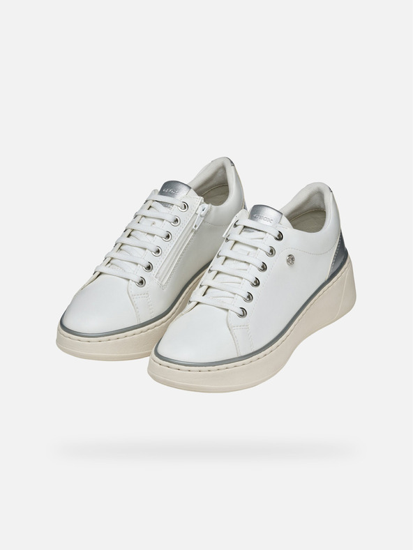 Geox Bílé dámské tenisky Geox Sunnetty