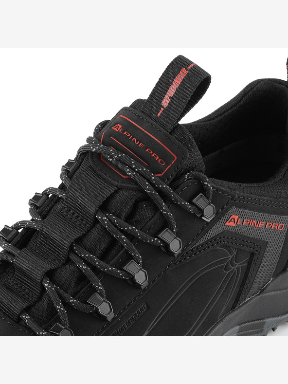 ALPINE PRO Outdoorová obuv s ptx membránou ALPINE PRO SPIDERE black
