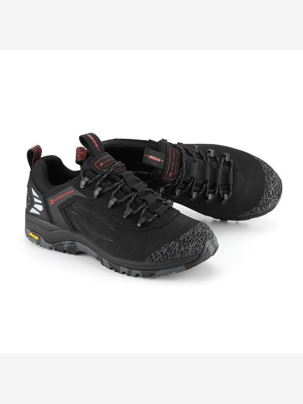 ALPINE PRO Outdoorová obuv s ptx membránou ALPINE PRO SPIDERE black