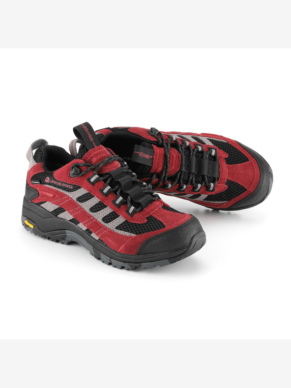 ALPINE PRO Outdoorová obuv s ptx membránou ALPINE PRO OKANE barbados cherry