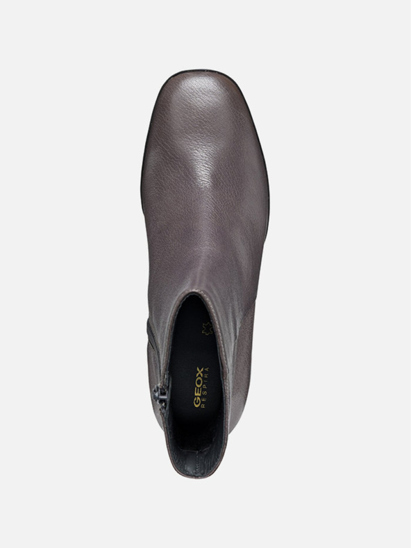 Geox Tmavě šedá dámská kotníková obuv Geox Teulada