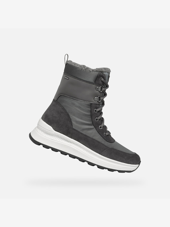 Geox Šedá dámská kotníková obuv Geox Spherica Actif X2