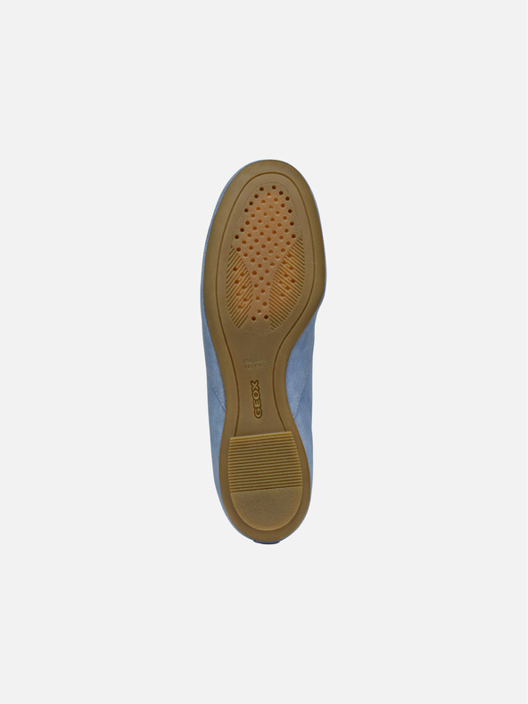 Geox Světle modré dámské mokasíny Geox Palmaria