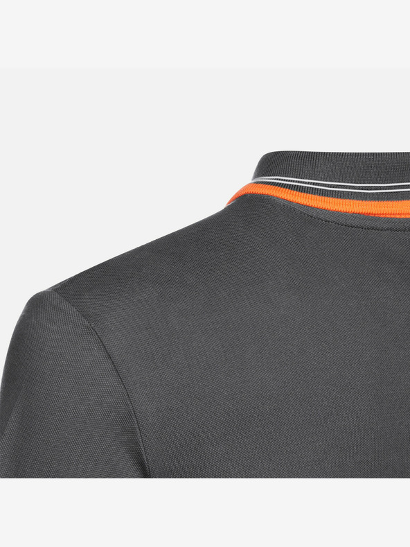 Geox Tmavě šedé pánské tričko Geox