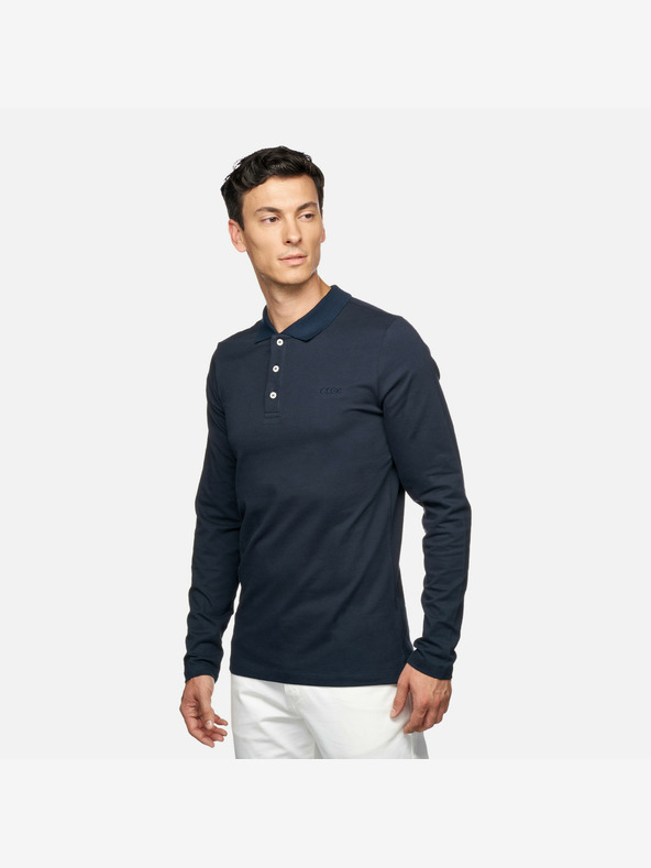 Geox Tmavě modré pánské tričko Geox