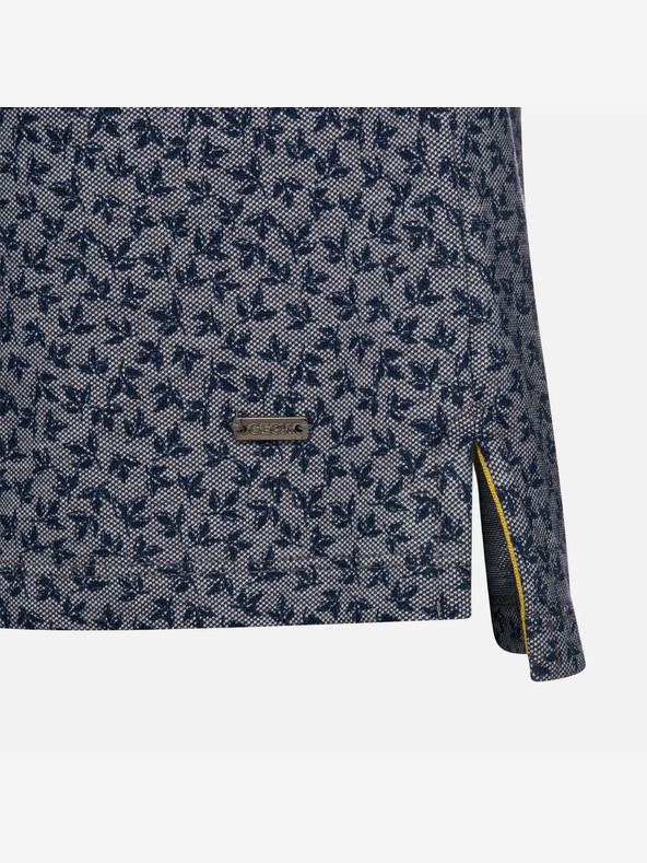 Geox Modré pánské tričko Geox