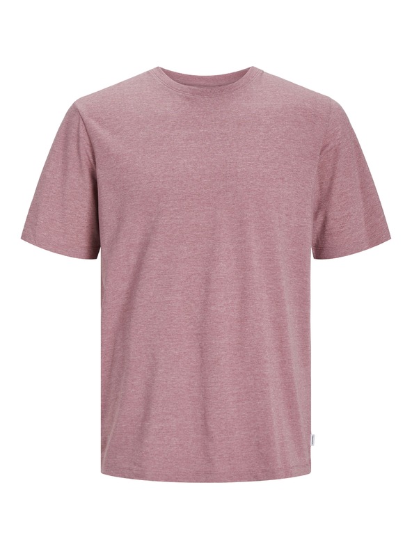 Jack & Jones Růžové pánské tričko Jack & Jones