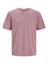 Jack & Jones Růžové pánské tričko Jack & Jones