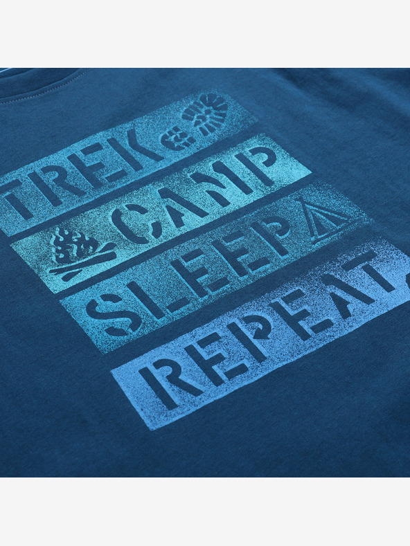 ALPINE PRO Pánské rychloschnoucí triko s cool dry ALPINE PRO BOLEN 2 gibraltar sea varianta pb