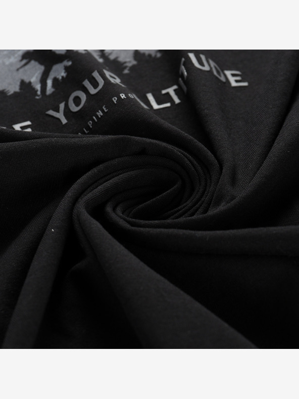 ALPINE PRO Pánské rychleschnoucí triko s cool dry ALPINE PRO BOLEN 2 black varianta pa