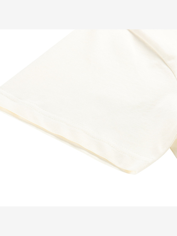 ALPINE PRO Pánské triko z organické bavlny ALPINE PRO TERMES 2 creme varianta pb