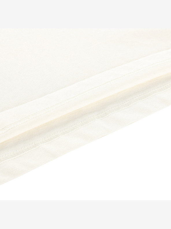 ALPINE PRO Pánské triko z organické bavlny ALPINE PRO TERMES 2 creme varianta pb