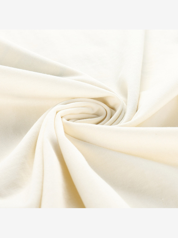 ALPINE PRO Pánské triko z organické bavlny ALPINE PRO TERMES 2 creme varianta pb