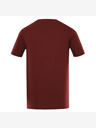 ALPINE PRO Pánské rychleschnoucí triko s cool dry ALPINE PRO BOLEN 2 merlot varianta pb