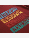 ALPINE PRO Pánské rychleschnoucí triko s cool dry ALPINE PRO BOLEN 2 merlot varianta pb