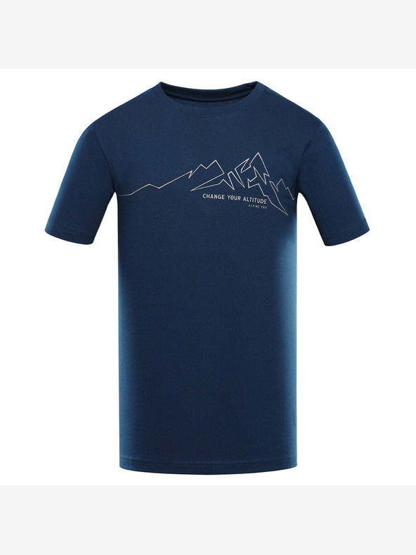 ALPINE PRO Pánské rychleschnoucí triko s cool dry ALPINE PRO BOLEN 2 moonlit ocean varianta pc