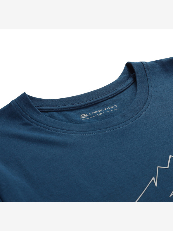 ALPINE PRO Pánské rychleschnoucí triko s cool dry ALPINE PRO BOLEN 2 moonlit ocean varianta pc