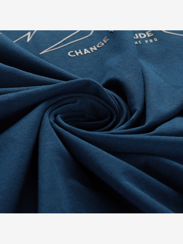 ALPINE PRO Pánské rychleschnoucí triko s cool dry ALPINE PRO BOLEN 2 moonlit ocean varianta pc