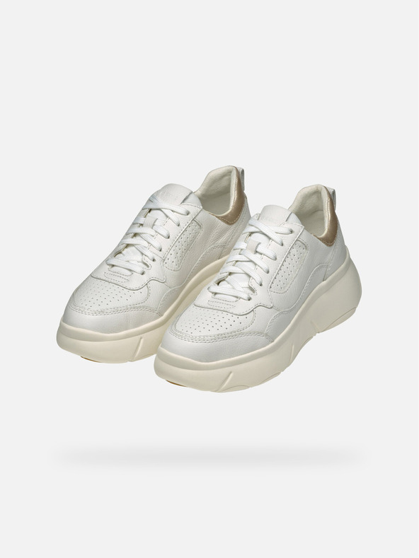 Geox Bílé dámské tenisky Geox Nebula 2.0 X