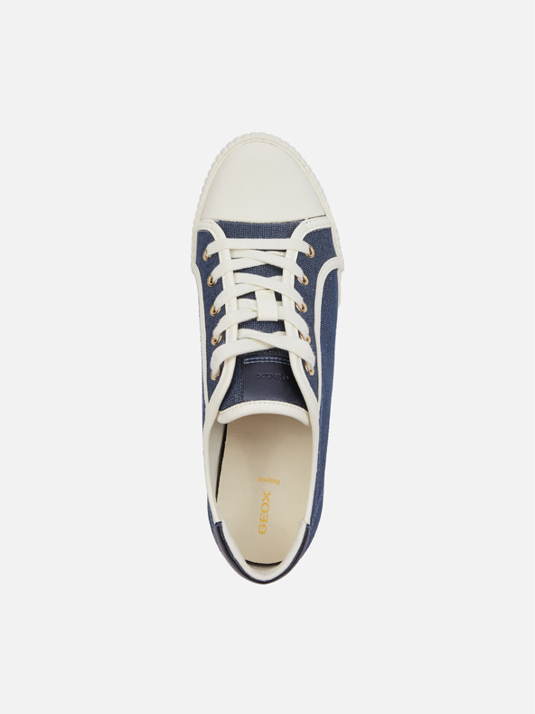 Geox Modré dámské tenisky Geox Blomiee