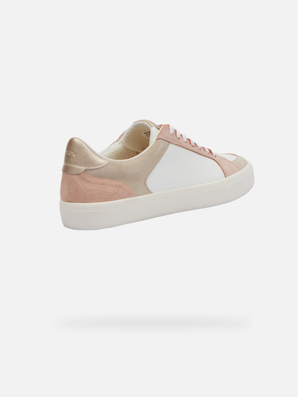 Geox Krémové dámské tenisky Geox Emmeleny