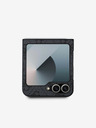 Guess Guess PU 4G Metal Logo Zadní Kryt pro Samsung Galaxy Z Flip 6 Grey