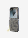 Guess Guess 4G Charm Zadní Kryt pro Samsung Galaxy Z Flip 6 Brown