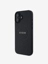 Guess Guess PU Grained Classic Logo MagSafe Zadní Kryt pro iPhone 16 Plus Black
