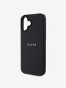 Guess Guess PU Grained Classic Logo MagSafe Zadní Kryt pro iPhone 16 Plus Black