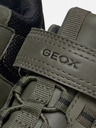Geox Tmavě zelená chlapecká kotníková obuv Geox Flexyper B Abx