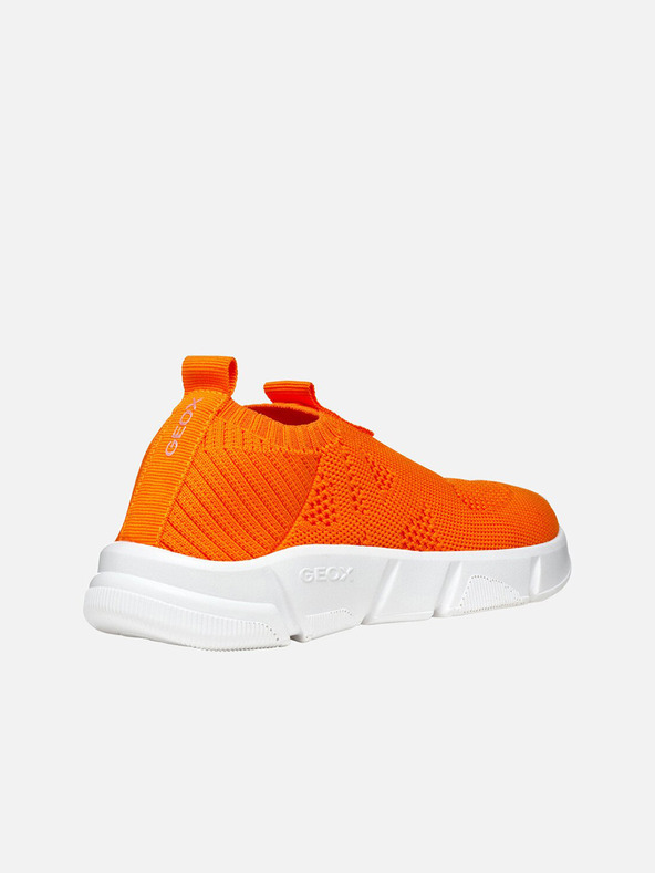 Geox Oranžové chlapecké tenisky Geox Aril
