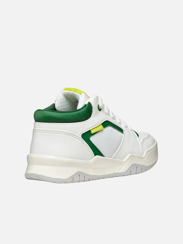 Geox Bílé chlapecké tenisky Geox Perth