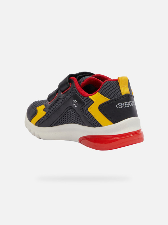 Geox Černé chlapecké tenisky Geox Ciberdron