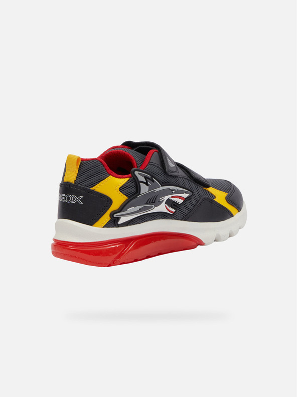 Geox Černé chlapecké tenisky Geox Ciberdron