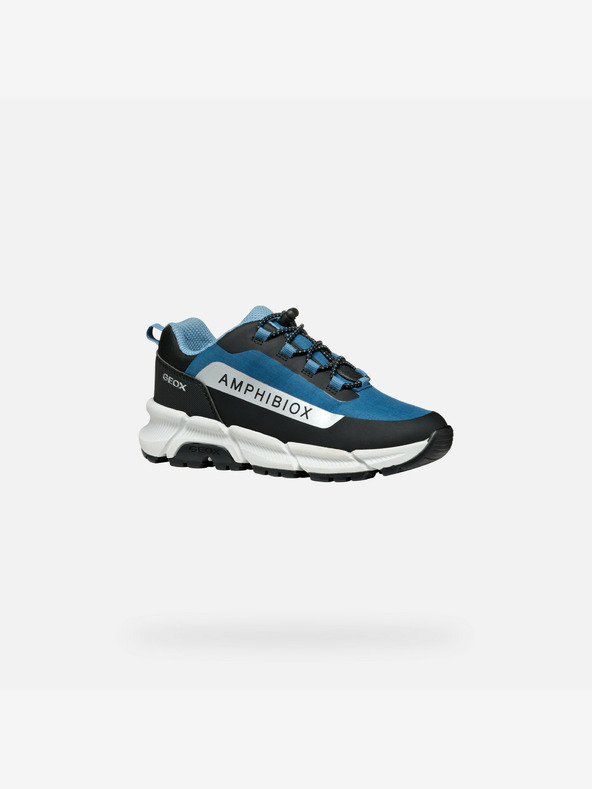 Geox Modré chlapecké tenisky Geox Flexyper Plus