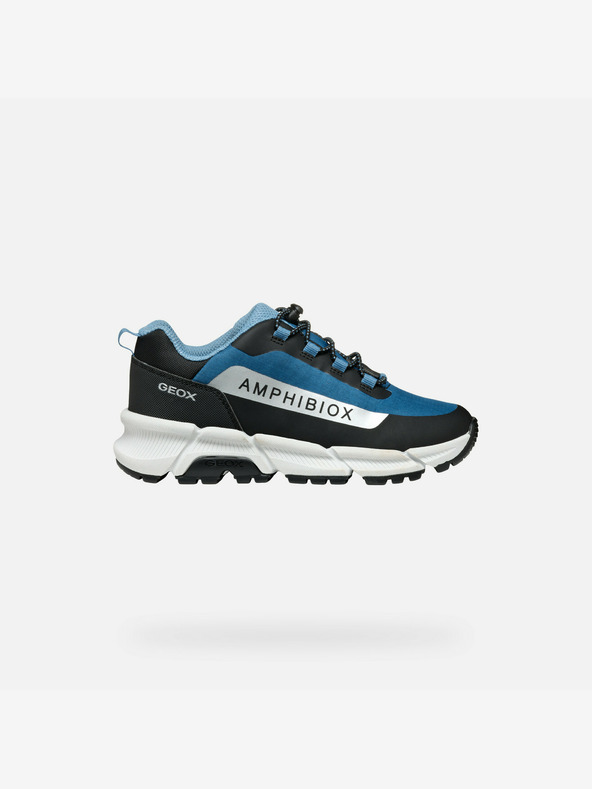 Geox Modré chlapecké tenisky Geox Flexyper Plus
